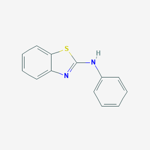 molecular formula C13H10N2S B154599 N-Phenyl-1,3-benzothiazol-2-amine CAS No. 1843-21-6