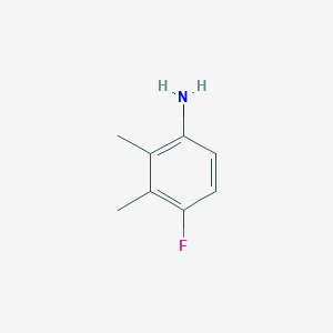 molecular formula C8H10FN B154601 4-Fluoro-2,3-dimethylaniline CAS No. 1737-68-4