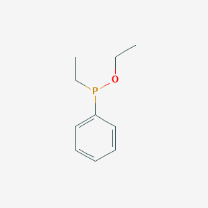 molecular formula C10H15OP B15460176 Ethyl ethyl(phenyl)phosphinite CAS No. 61388-10-1