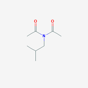 molecular formula C8H15NO2 B154605 N-Acetyl-N-(2-methylpropyl)acetamide CAS No. 1787-52-6
