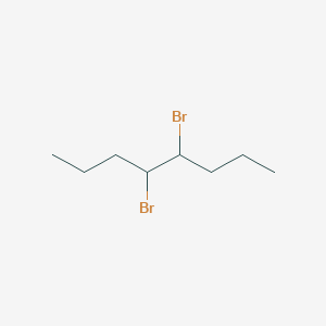 molecular formula C8H16Br2 B15461278 4,5-Dibromooctane CAS No. 61539-75-1