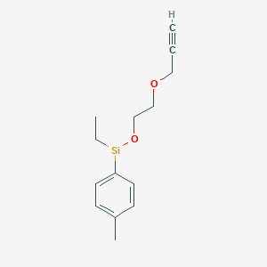 molecular formula C14H19O2Si B15461455 CID 78066204 