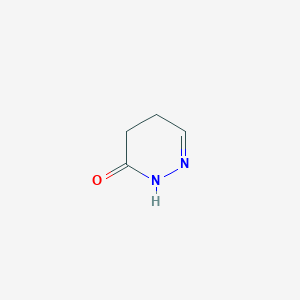 molecular formula C4H6N2O B15461548 4,5-Dihydropyridazin-3(2h)-one CAS No. 61468-81-3