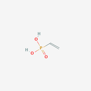 molecular formula C2H4O3P+ B154616 Vinylphosphonic acid CAS No. 1746-03-8