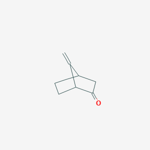 molecular formula C8H10O B15461625 7-Methylidenebicyclo[2.2.1]heptan-2-one CAS No. 61207-62-3