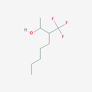 molecular formula C9H17F3O B15461846 3-(Trifluoromethyl)octan-2-OL CAS No. 61165-71-7