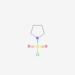 molecular formula C4H8ClNO2S B154620 Pyrrolidine-1-sulfonyl chloride CAS No. 1689-02-7