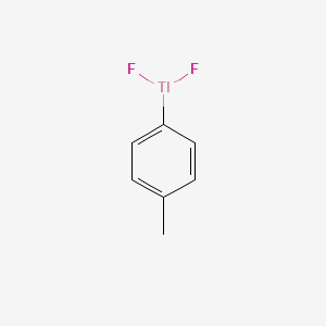 molecular formula C7H7F2Tl B15462610 Difluoro(4-methylphenyl)thallane CAS No. 60705-27-3