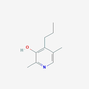 molecular formula C10H15NO B15462612 2,5-Dimethyl-4-propylpyridin-3-ol CAS No. 61595-40-2