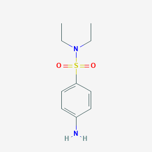 molecular formula C10H16N2O2S B154629 4-氨基-N,N-二乙基苯磺酰胺 CAS No. 1709-39-3