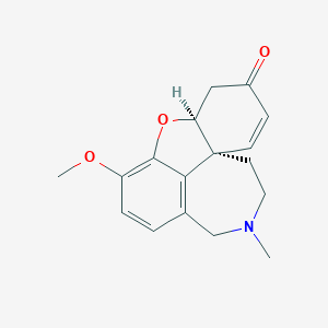 molecular formula C17H19NO3 B154635 Galanthaminone CAS No. 1668-86-6