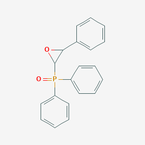 molecular formula C20H17O2P B15463648 Oxo(diphenyl)(3-phenyloxiran-2-yl)-lambda~5~-phosphane CAS No. 59875-41-1