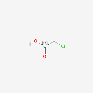 molecular formula C2H3ClO2 B154638 2-chloroacetic acid CAS No. 1633-46-1