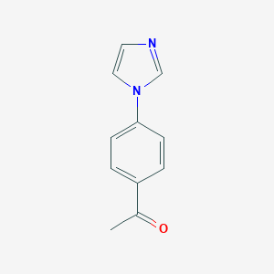 molecular formula C11H10N2O B154647 4'-(Imidazol-1-yl)acetophenone CAS No. 10041-06-2