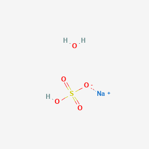 molecular formula H4NaO5S B154649 Sodium bisulfate monohydrate CAS No. 10034-88-5