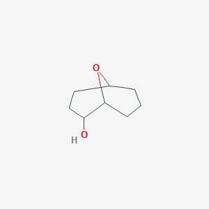 molecular formula C8H14O2 B154653 9-Oxabicyclo[3.3.1]nonan-2-ol CAS No. 133521-31-0