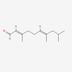 molecular formula C13H22O B15466157 Isobutylcitral CAS No. 58605-97-3