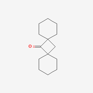 molecular formula C14H22O B15466220 Dispiro[5.1.5.1]tetradecan-7-one CAS No. 57479-48-8