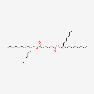 molecular formula C38H74O4 B15466299 Bis(2-hexyldecyl) adipate CAS No. 57533-90-1