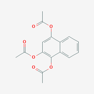 molecular formula C16H14O6 B154663 Naphthalene-1,2,4-triyl triacetate CAS No. 1785-67-7
