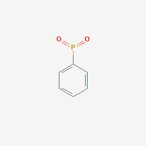 molecular formula C6H5O2P B15466713 Phosphine oxide, oxophenyl- CAS No. 55861-16-0