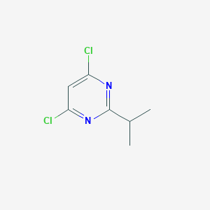 molecular formula C7H8Cl2N2 B154669 4,6-Dichloro-2-(propan-2-yl)pyrimidine CAS No. 1850-98-2