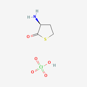molecular formula C4H8ClNO5S B15466982 Homocysteine Thiolactone Perchlorate CAS No. 57100-27-3