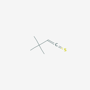 molecular formula C6H10S B15467064 3,3-Dimethylbut-1-ene-1-thione CAS No. 54191-76-3