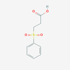 B154683 3-(Phenylsulfonyl)propanoic acid CAS No. 10154-71-9