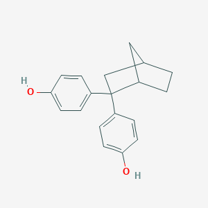 molecular formula C19H20O2 B154686 Phenol, 4,4'-bicyclo[2.2.1]hept-2-ylidenebis- CAS No. 1943-96-0