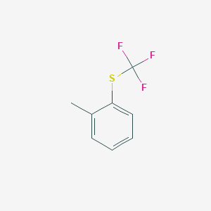 molecular formula C8H7F3S B154688 2-(三氟甲硫基)甲苯 CAS No. 1736-75-0