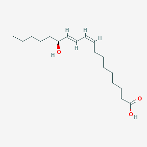 molecular formula C18H32O3 B154691 13R-hydroxy-9Z,11E-octadecadienoic acid CAS No. 10219-69-9