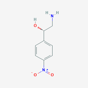 molecular formula C8H10N2O3 B154692 (S)-2-amino-1-(4-nitrophenyl)ethanol CAS No. 129894-63-9