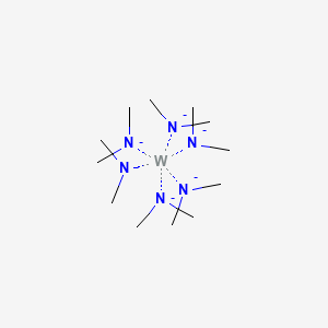 molecular formula C12H36N6W-6 B15469391 Tungsten hexakis(dimethylamide) CAS No. 54935-70-5