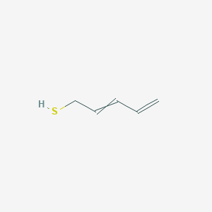 molecular formula C5H8S B15469491 Penta-2,4-diene-1-thiol CAS No. 55317-82-3