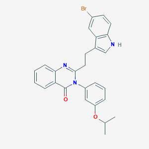 molecular formula C27H24BrN3O2 B154700 LY 225910 CAS No. 133040-77-4