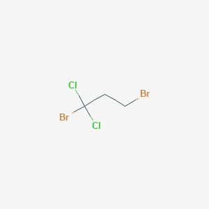 molecular formula C3H4Br2Cl2 B15470097 1,3-Dibromo-1,1-dichloropropane CAS No. 53074-35-4