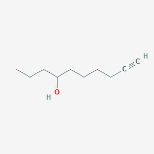 molecular formula C10H18O B15470301 Dec-9-yn-4-ol CAS No. 55183-24-9