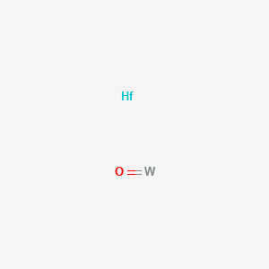 molecular formula HfOW B15470607 Hafnium--oxotungsten (1/1) CAS No. 51680-39-8