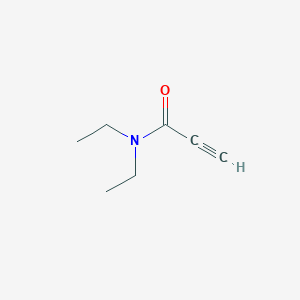 molecular formula C7H11NO B15470638 2-Propynamide, N,N-diethyl- CAS No. 51590-64-8