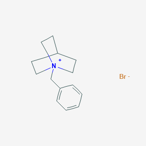 molecular formula C14H20BrN B15470787 1-Azoniabicyclo[2.2.2]octane, 1-(phenylmethyl)-, bromide CAS No. 53405-10-0