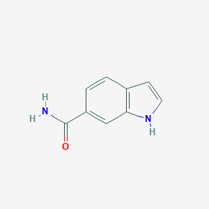 molecular formula C9H8N2O B154708 1H-Indole-6-carboxamide CAS No. 1670-88-8