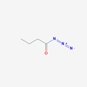 molecular formula C4H7N3O B15470816 Butanoyl azide CAS No. 50336-74-8