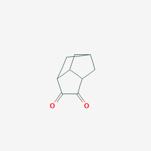 molecular formula C9H10O2 B15471114 Hexahydro-1,5-methanopentalene-2,3-dione CAS No. 41841-65-0