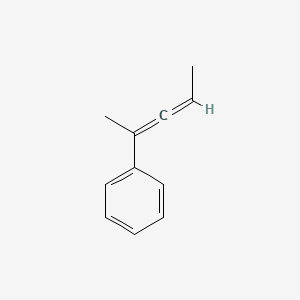 molecular formula C11H12 B15471136 Benzene, (1-methyl-1,2-butadienyl)- CAS No. 52741-30-7