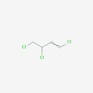 molecular formula C4H5Cl3 B15471251 1,3,4-Trichlorobut-1-ene CAS No. 41601-58-5