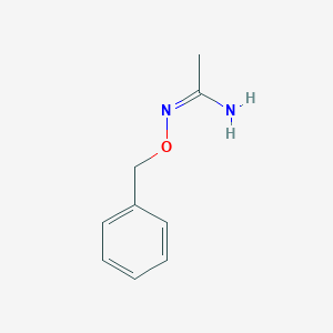 molecular formula C9H12N2O B15471297 N'-phenylmethoxyethanimidamide CAS No. 40143-46-2