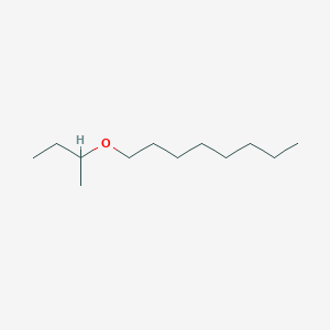 molecular formula C12H26O B15471344 Octane, 1-(1-methylpropoxy)- CAS No. 51182-83-3