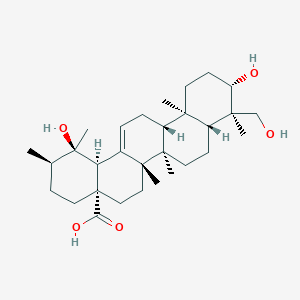 molecular formula C30H48O5 B154715 Rotundic acid CAS No. 20137-37-5