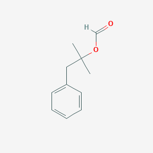 molecular formula C11H14O2 B154716 Dimethylphenethyl formate, alpha,alpha- CAS No. 10058-43-2